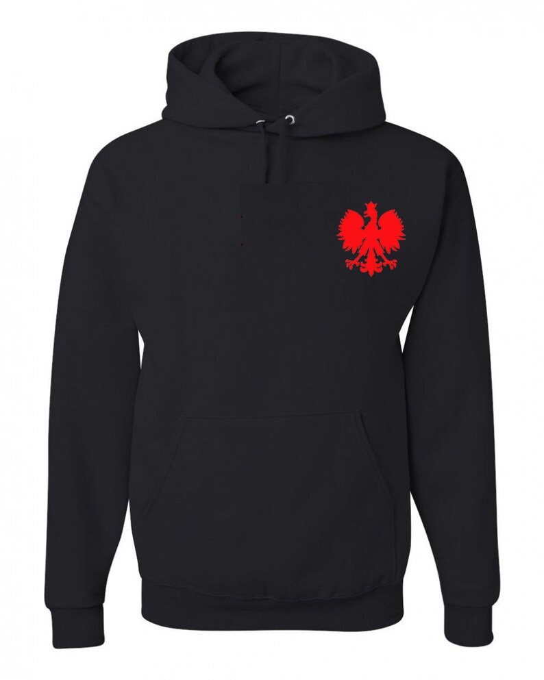 Polish Eagle Polska Flag Sweatshirt Hoodie image 3