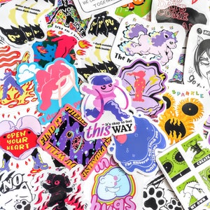 Kies je eigen | 6 stickers | Vinylsticker laptop voor schoolbegeleider, sticker zelfzorg geestelijke gezondheidszorg, waterdichte sticker voor fles