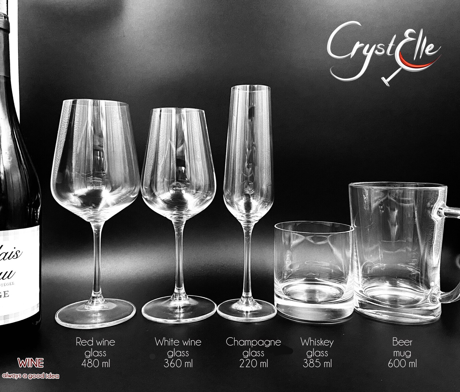 Pirates Sailing Ship Black Pearl Wine Glass Hand Engraved Sailor Marine