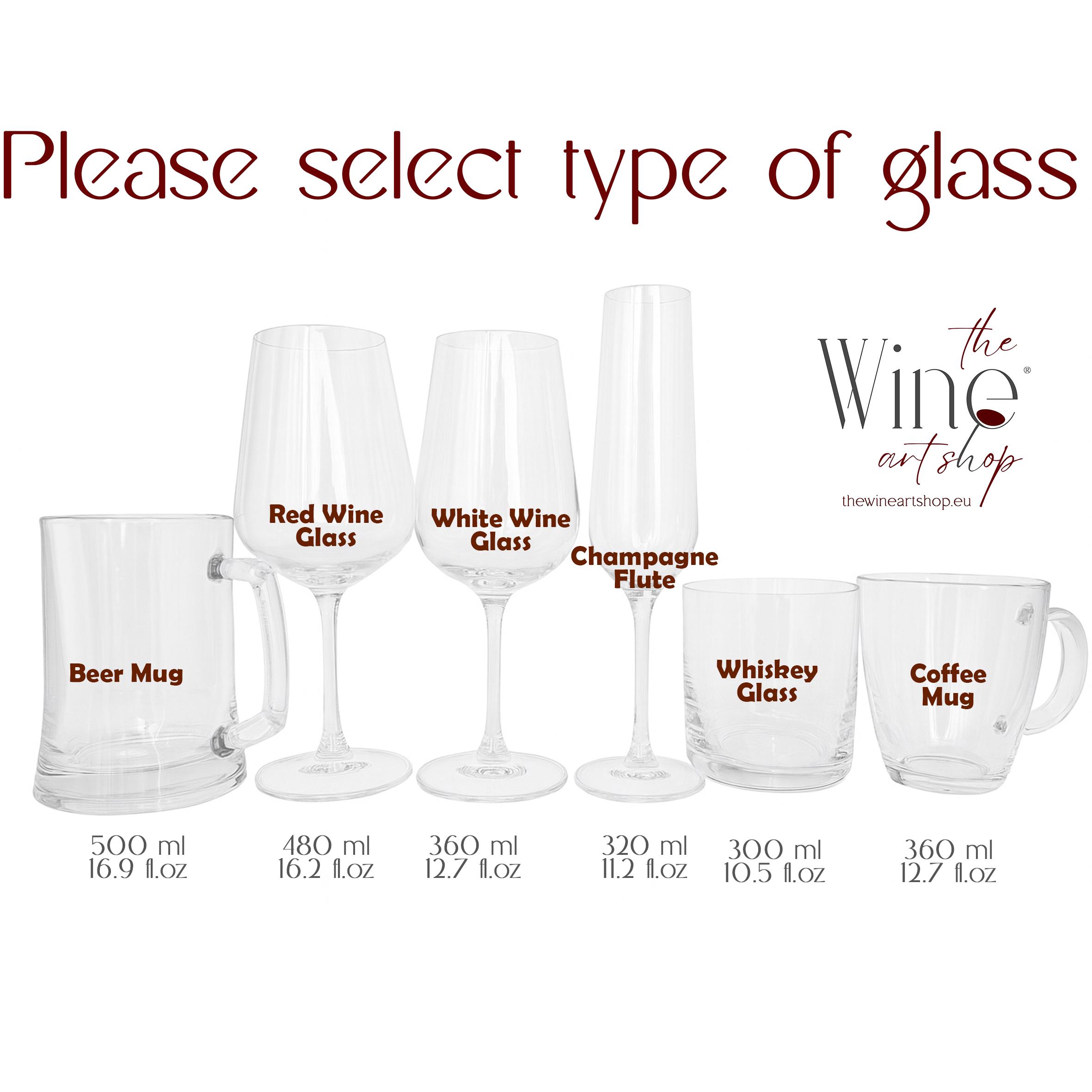 Leonardo Verre À Vin Avec Gravure-Signe Du Zodiaque Taureau