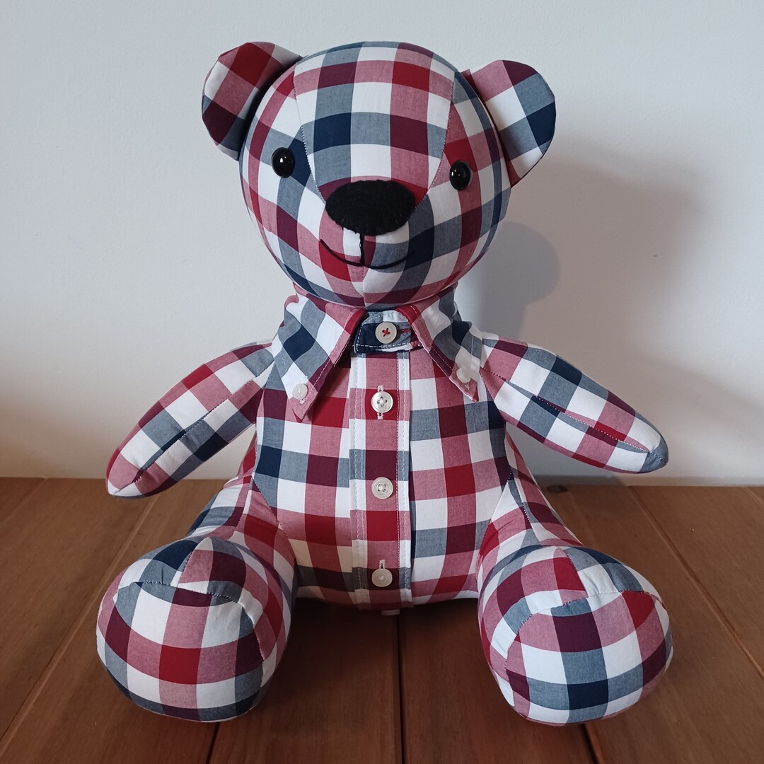Memory Bear Keepsake Bear From Loved Ones Clothing - Etsy UK