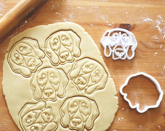 Pet Portrait Cookie Cutter| Custom Cookie Cutter| 3D Printed| Dog| Cat| Custom Gift