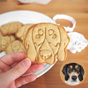 Pet Portrait Cookie Cutter Custom Cookie Cutter 3D Printed Dog Cat Custom Gift image 6