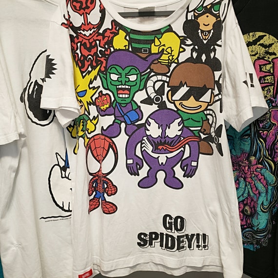 Japan Universal Studios Marvel Go Spidey Graphic T