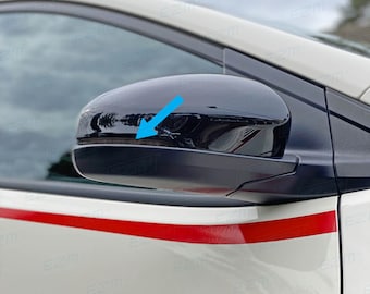 EZM Wing Mirror Strip Tints x 2 for Honda Civic Type R FK2