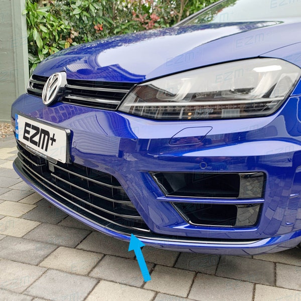 EZM Splitter Lip Dechrome Strip Kit for VW Golf MK7 R