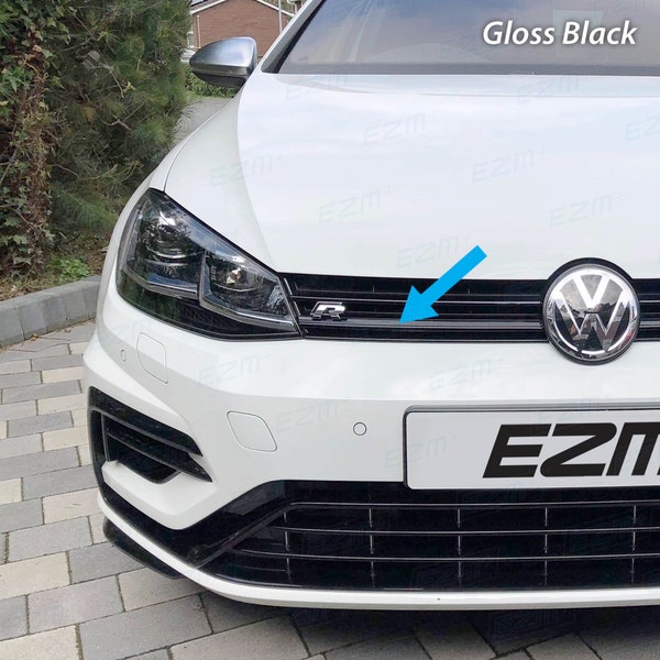 EZM Kühlergrill Overlay Decals x 2 für VW Golf 7.5 (facelift) R