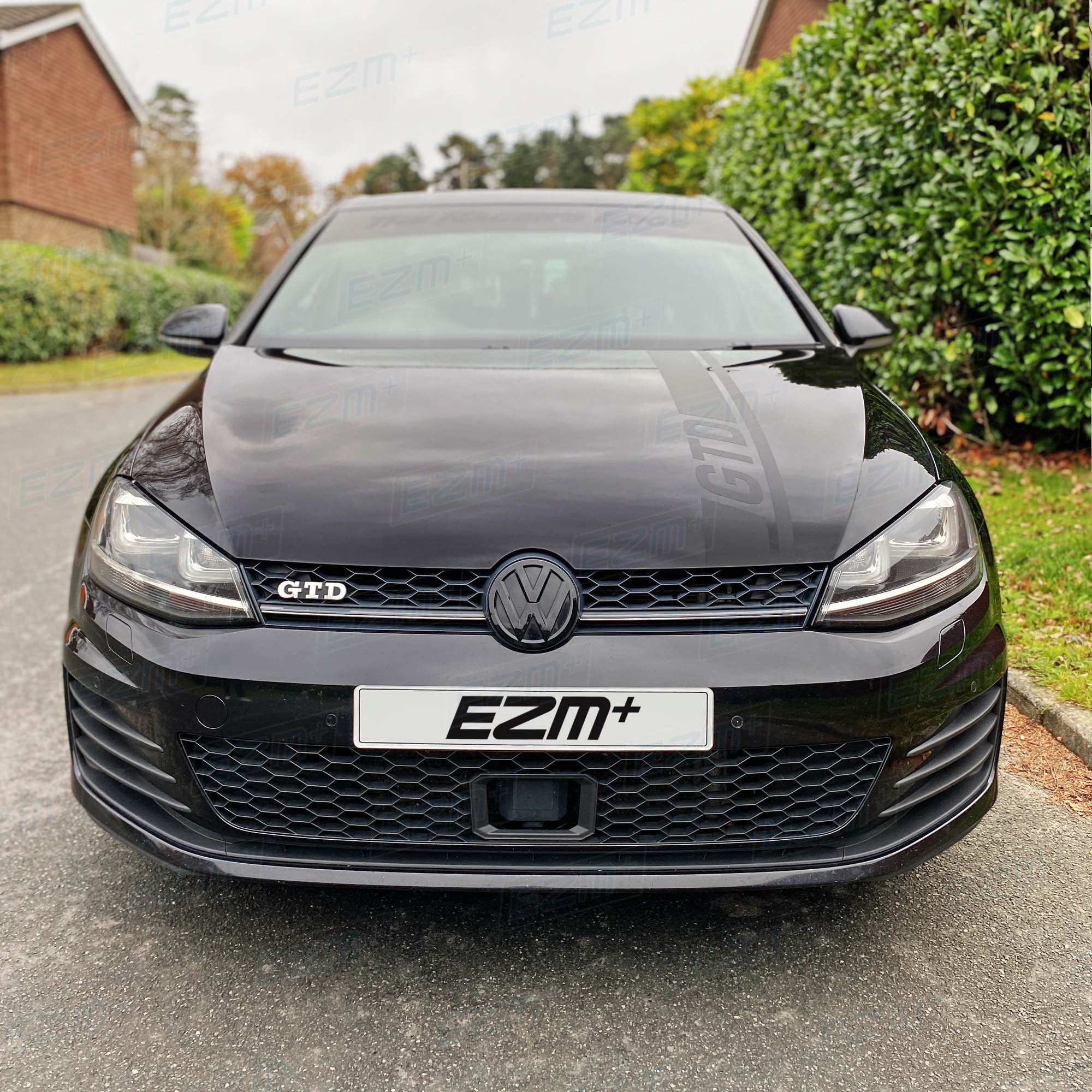 EZM GTD Bonnet Streifen Aufkleber für VW Golf MK7 & MK7.5 Gtd - .de