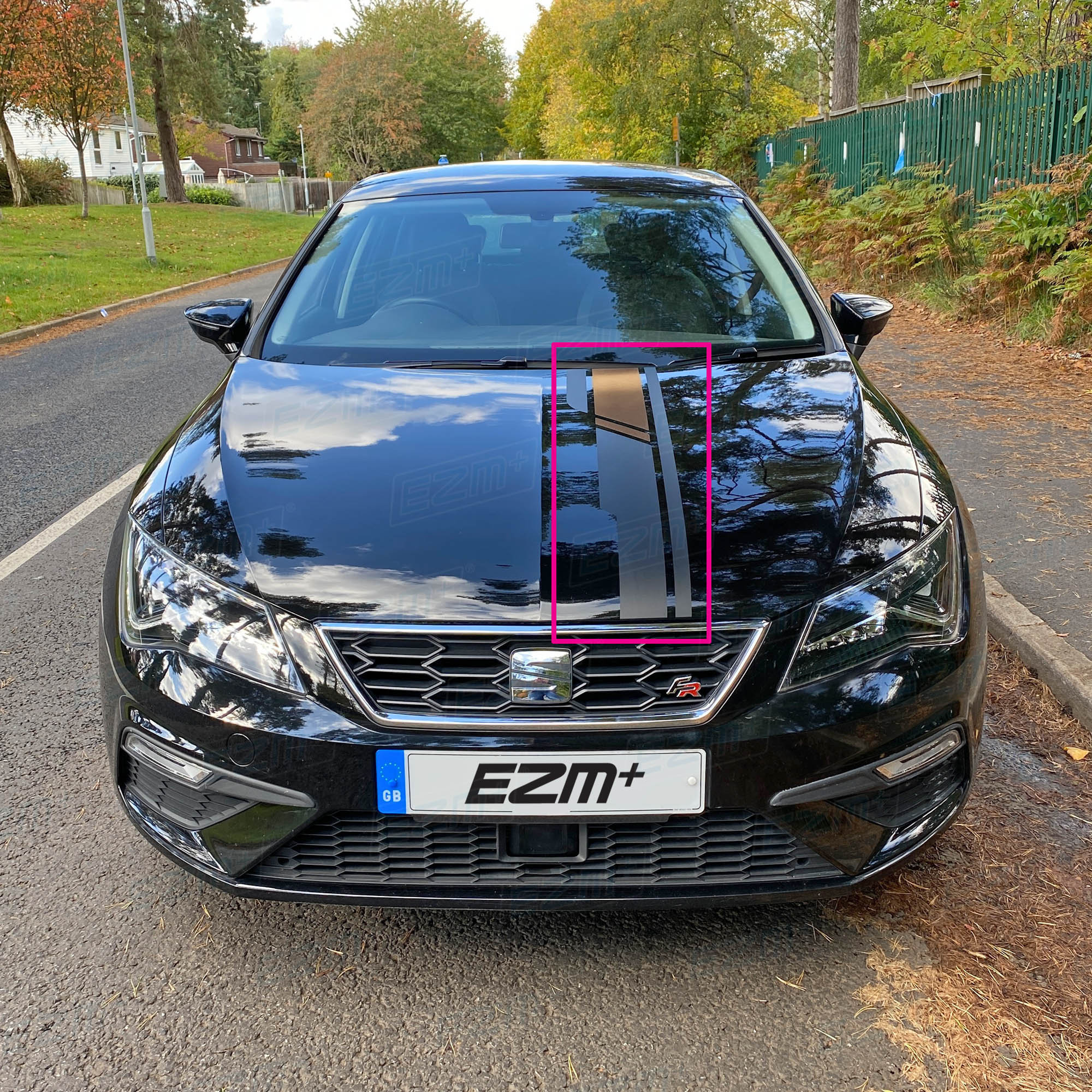 Autocollants Lettres Noires Brillantes Pour Seat Leon MK3 – Compatibles Avec Lettres Chromées D'origine – Vinyle Oracal 641 Résistant - 7
