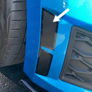 EZM Bumper Vent Insert Decals x 2 for Seat Leon MK3 Cupra