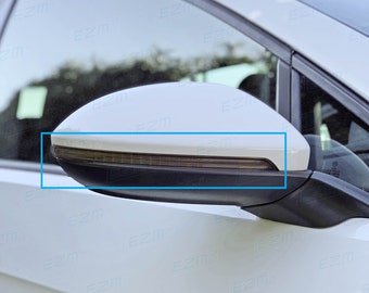 EZM Wing Mirror Indicator Strip Pre-Cut Tints x 2 for VW Golf MK7 & MK7.5