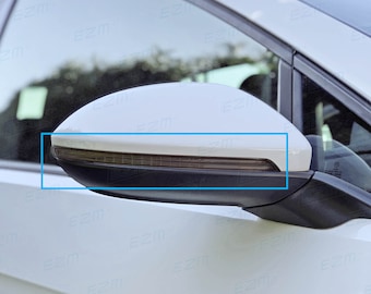 EZM Wing Mirror Indicator Strip Pre-Cut Tints x 2 for VW Golf MK7 & MK7.5