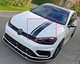 EZM デュアルストライプ ボンネット デカール VW ゴルフ MK7 & MK7.5