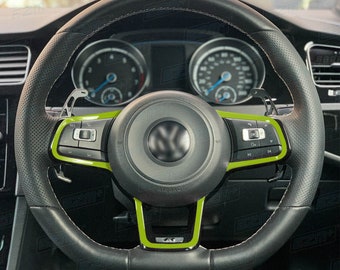 EZM ステアリングホイール ピンストライプ オーバーレイ デカール (VW