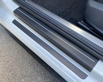 EZM Hard Wearing Door Sill Protectors for VW Golf MK7 / MK7.5 Models R, Gti, Gtd, Tdi, Tsi Gte