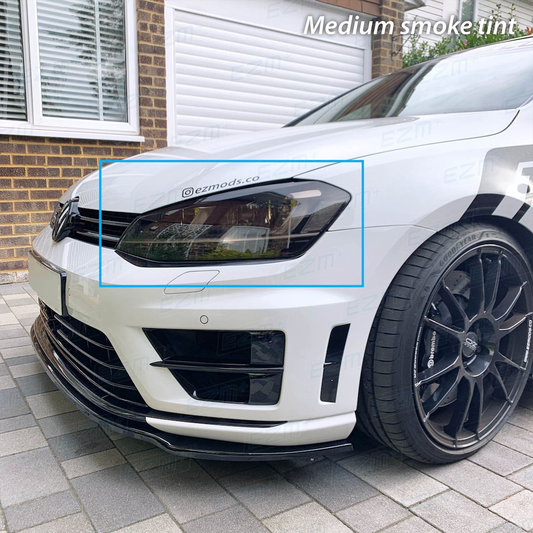 Front Bumper Fins Canards Splitter in Carbon Fiber - VW GOLF 7 GTI/GTD