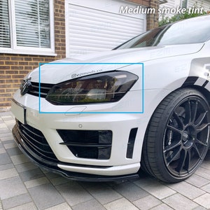 EZM Air Release Headlight Tint Film x 2 Pieces for VW Golf MK7 MK7.5