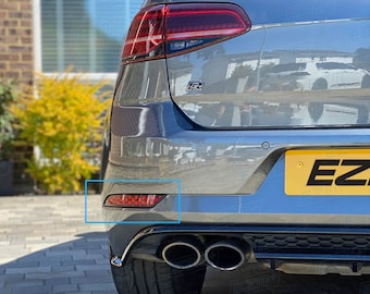 EZM Rear Bumper Reflector Decals x 2 for VW Golf MK7.5 Hatchback Models
