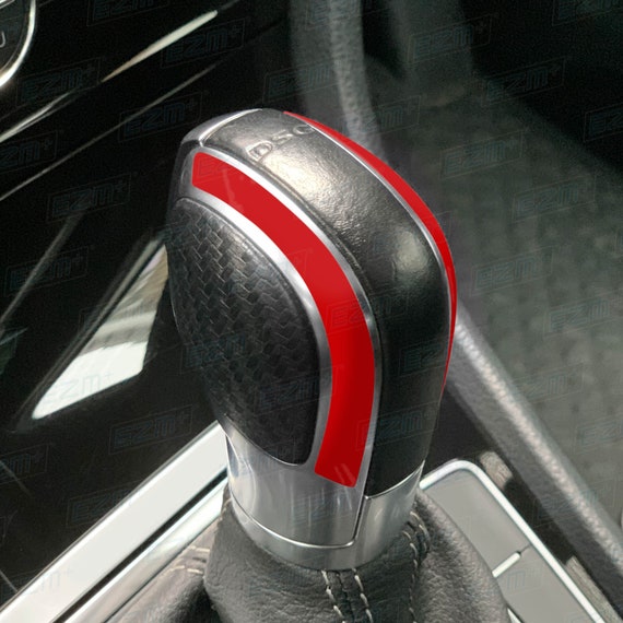 EZM DSG Gear Knob Overlays for VW Golf MK7 MK7.5 R Gti Gtd R-Line Gte Tsi Tdi Models
