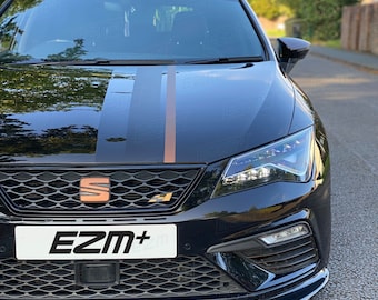 EZM Dual Bonnet Stripe Decal for Seat Leon MK3 / MK3.5