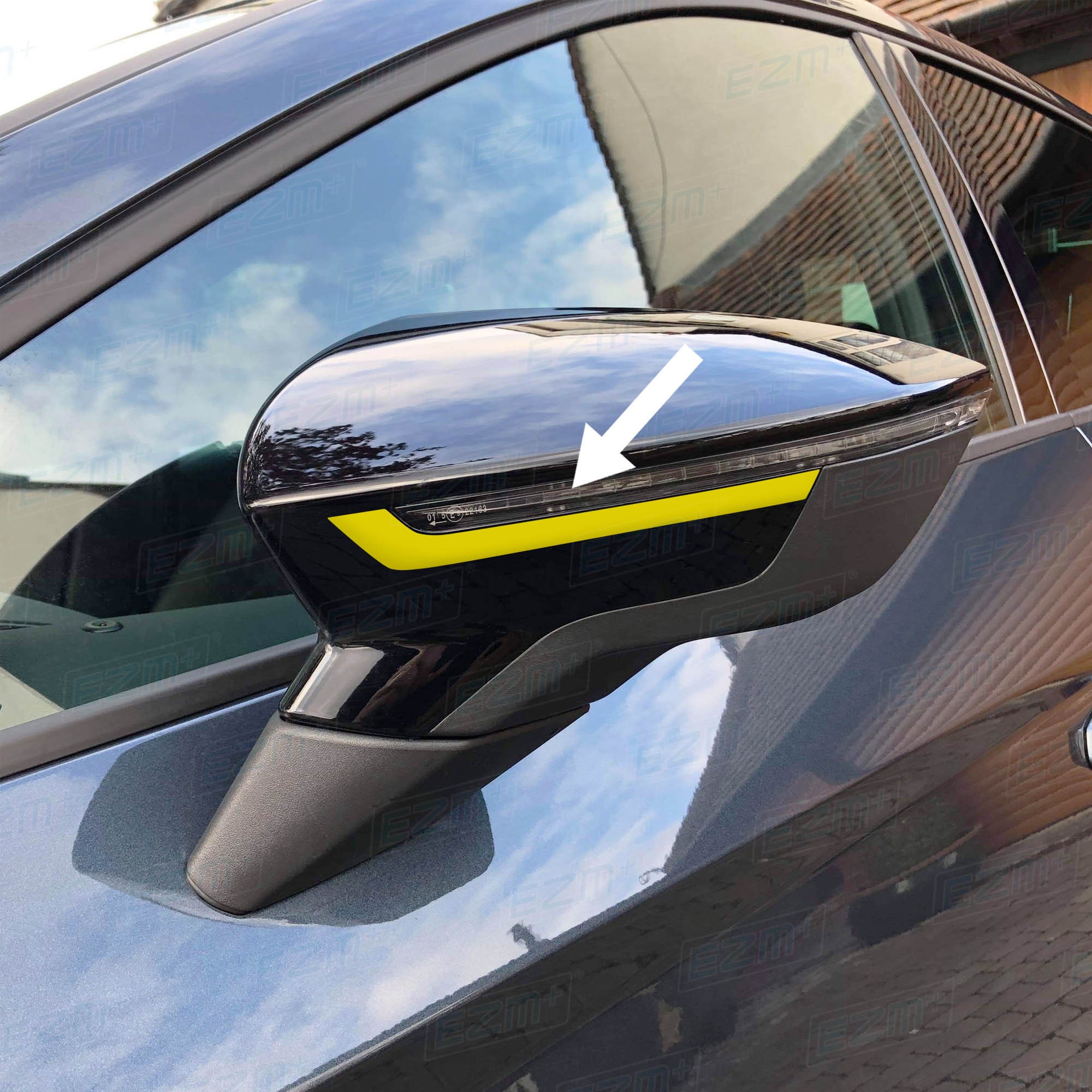 ABS nero lucido/fibra di carbonio Bat Wing Mirror Covers Caps copri specchietto retrovisore per Seat Leon MK3 MK3.5 5F ST FR 2013-2019  34