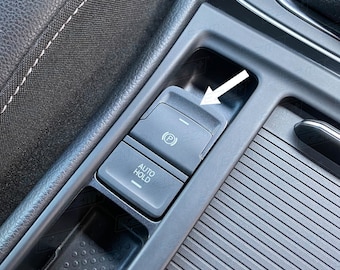 EZM Handbrake Switch Lever Overlay for VW Golf MK7 MK7.5 R Gti Gtd VAG Vehicles
