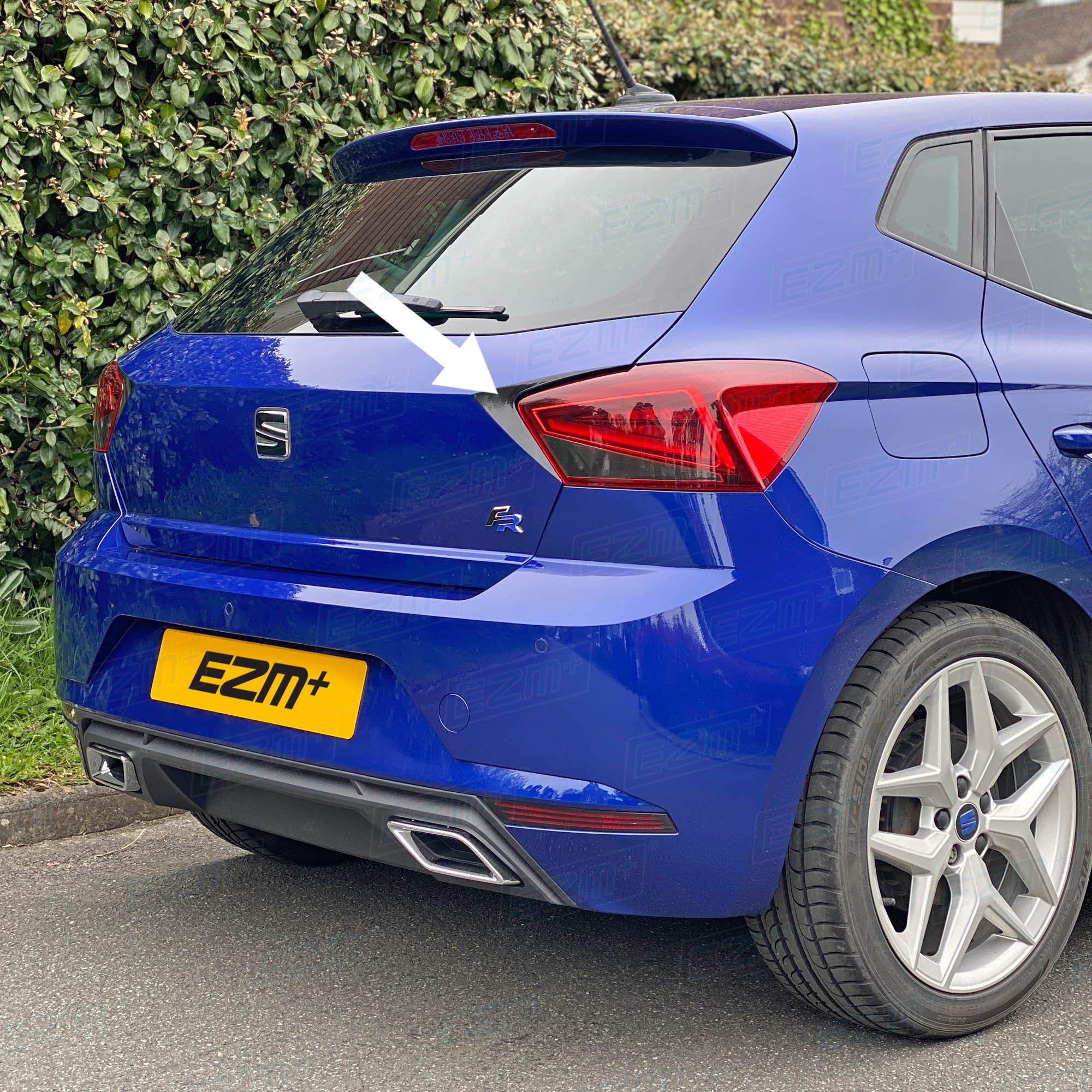 EZM Tail Light Transparency Tints X 2 for Seat Ibiza MK5 6J FR