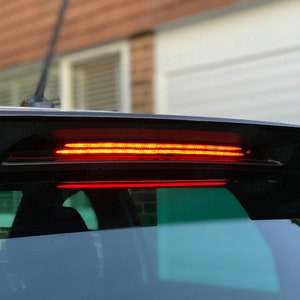 EZM 2 Stripes Brake Light Decal Sticker for VW Polo MK5 6C Facelift GTI