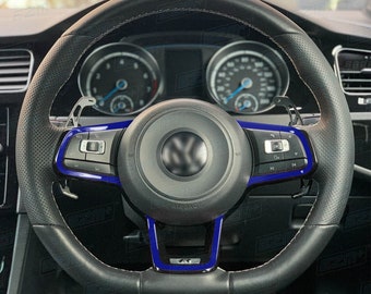 EZM ステアリングホイール ピンストライプ オーバーレイ デカール (VW