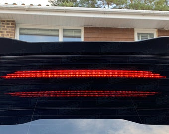 EZM 3 Stripes Brake Light Decal Sticker for VW Golf MK7 MK7.5 R Gti Gtd R-Line Gte