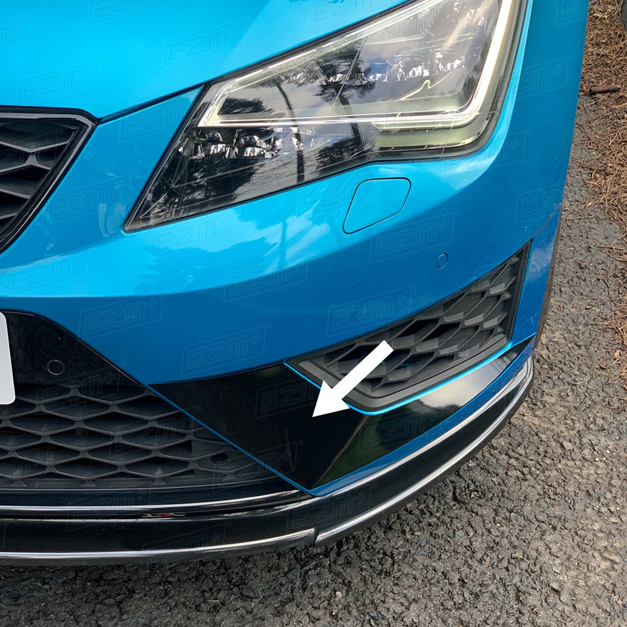 Seat Leon MK3 FR Front Lip Splitter pre-face and face lift