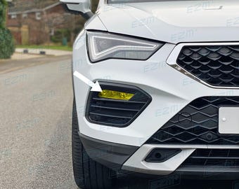 EZM Front Fog Light Tints x 2 for Seat Ateca