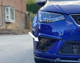 EZM Front Fog Light Tints x 2 for Seat Ibiza MK5 6F Facelift FR