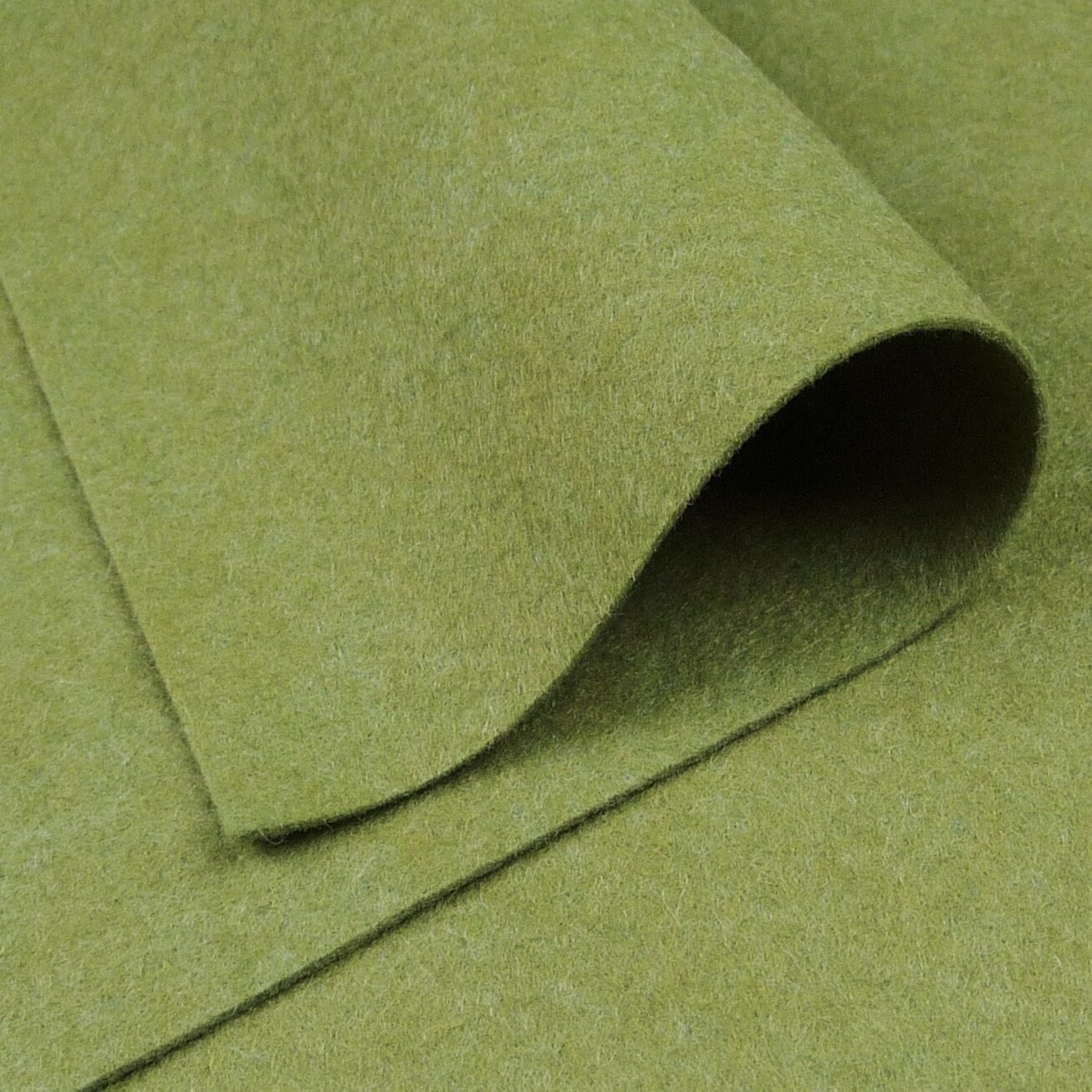 Shady Grove Green Wool Rayon Blend Felt Sheets Etsy Australia