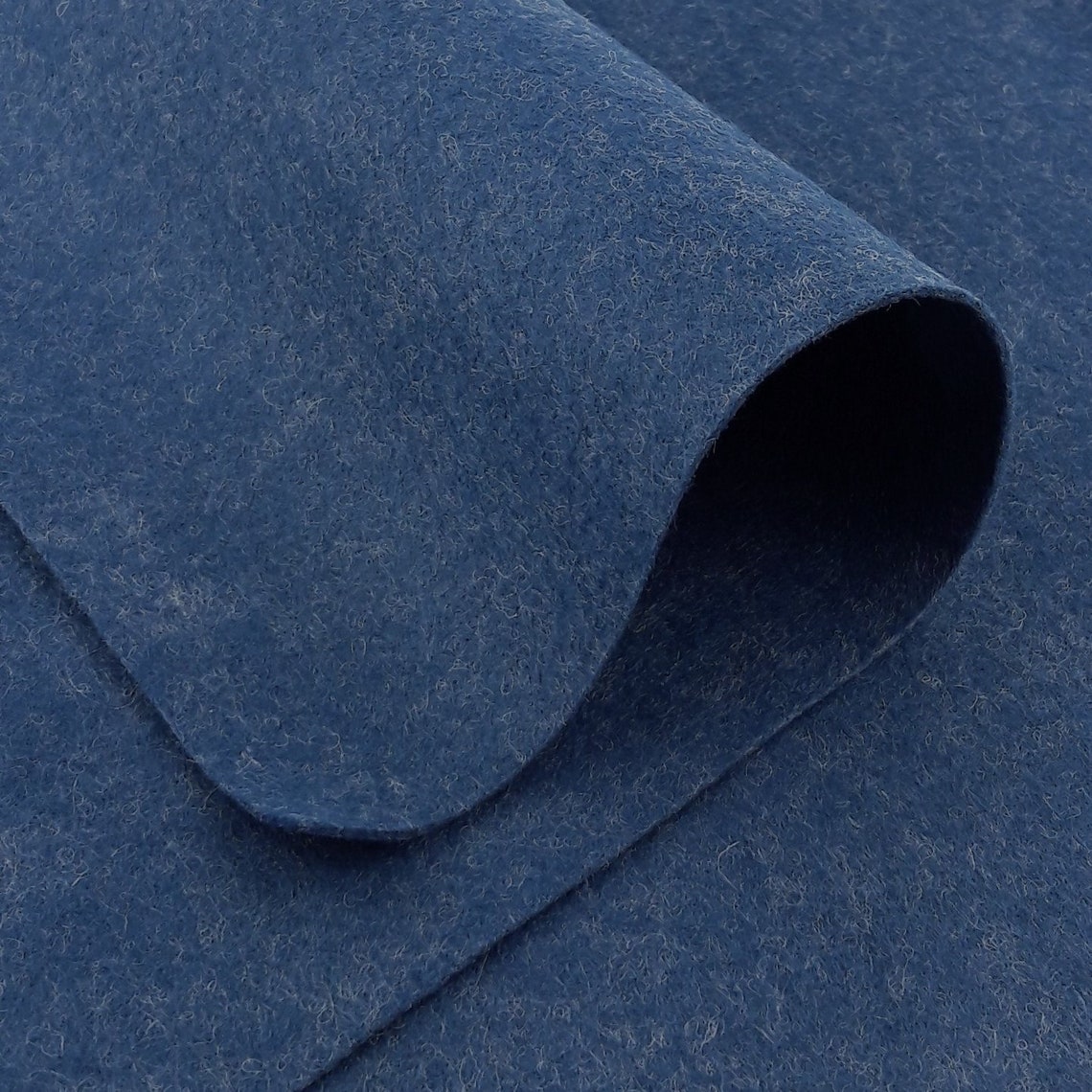 Denim Wool Rayon Blend Felt Sheets Etsy Australia