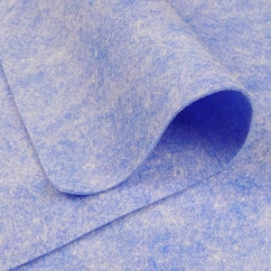 Spellbound Sapphire Wool Rayon Blend Felt Sheets