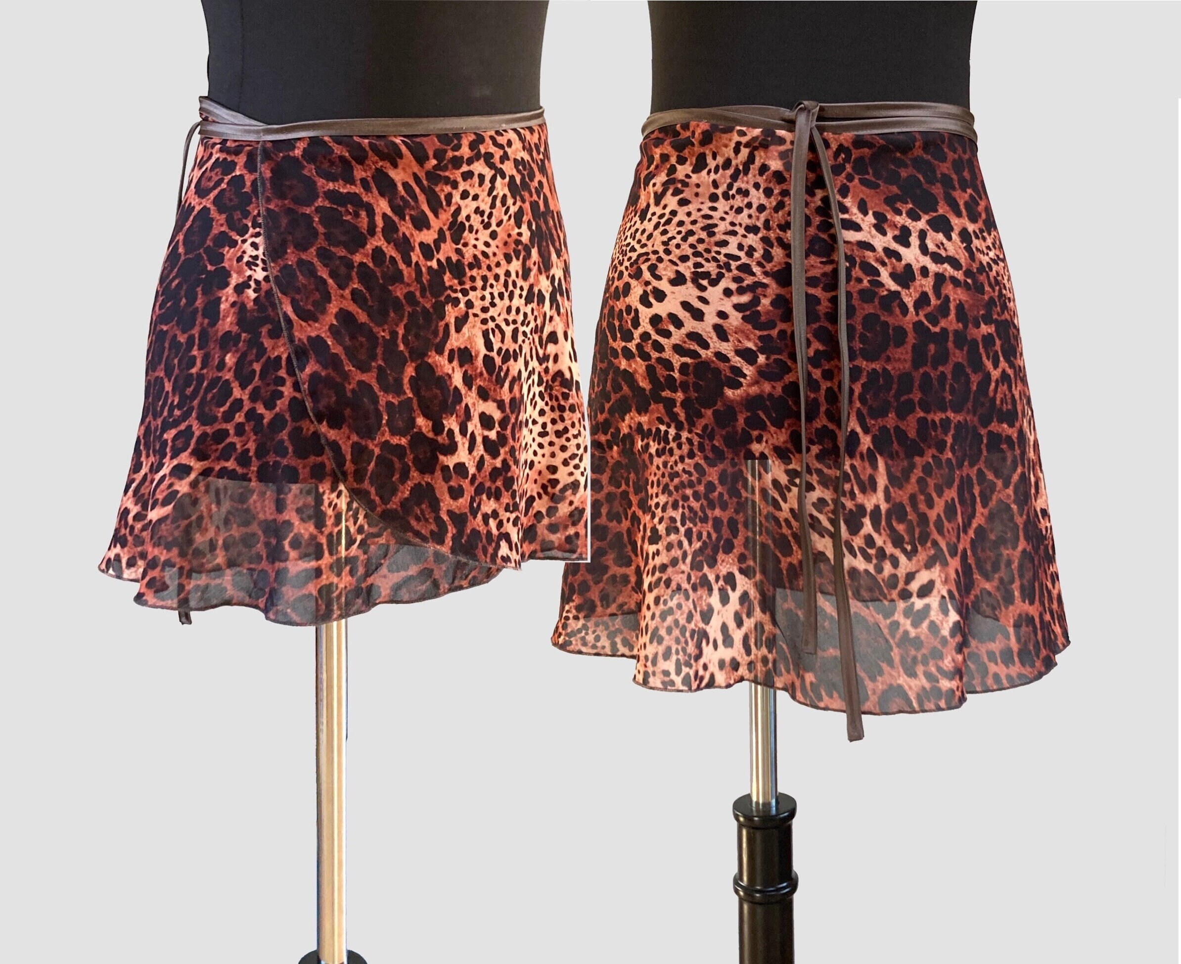 stina / black ribbon wrap skirt / short / dusty pink