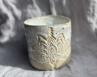 Taza de cerámica hecha a mano / taza de amigo / taza de gres / taza de café de cerámica /