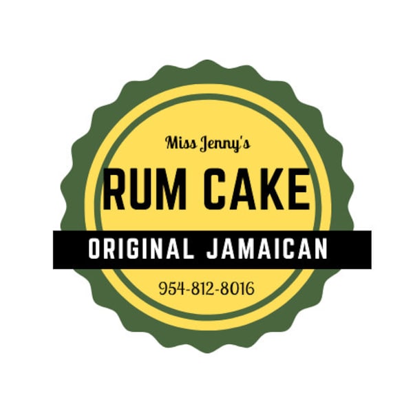 Jamaican Rum Cake Etsy
