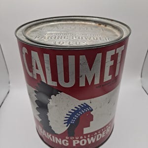 Vintage Calumet Baking Powder Tin