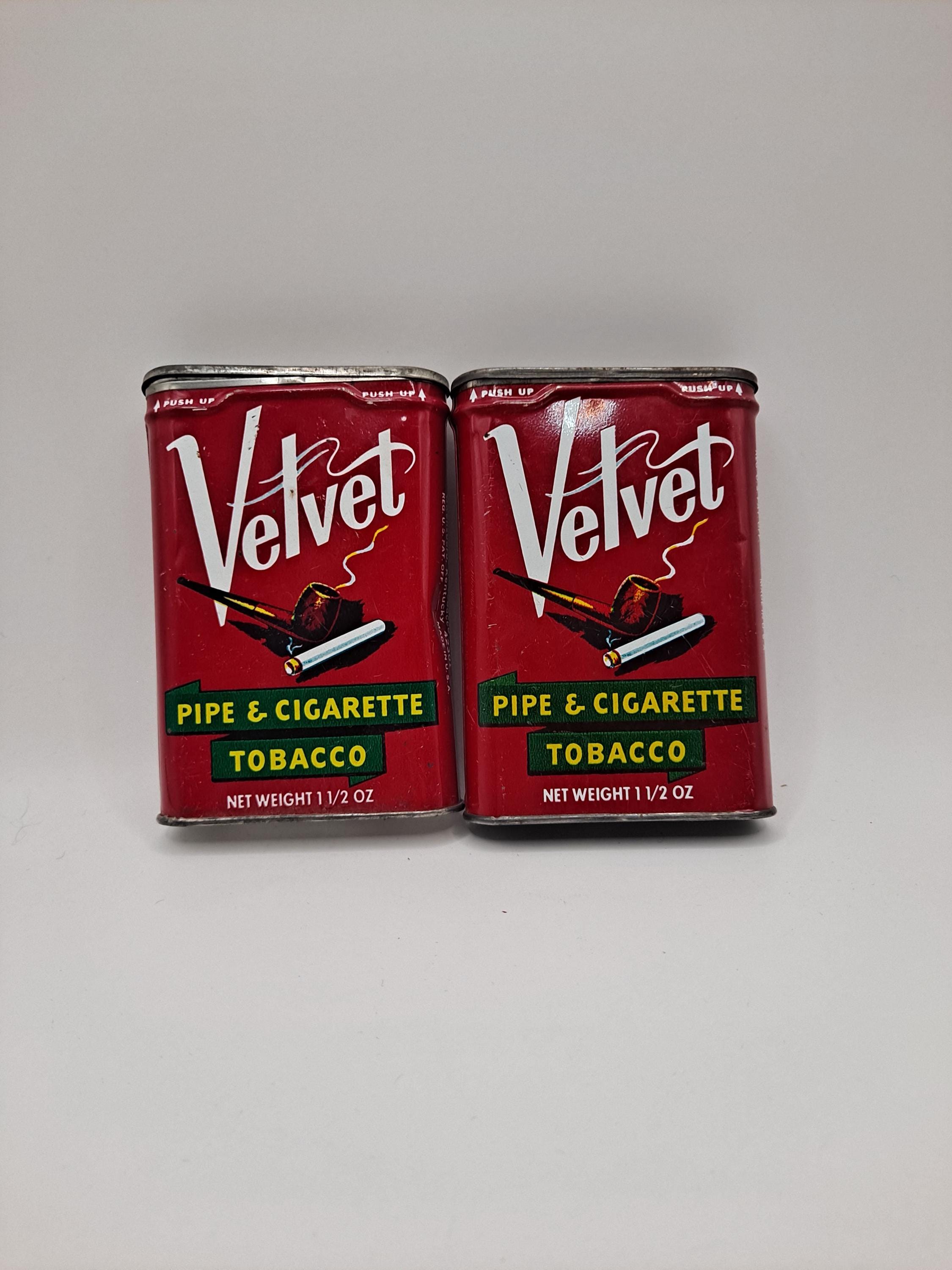 Vintage Velvet Tobacco Tins