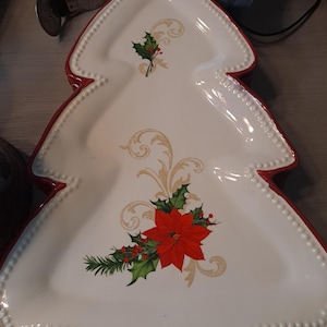 Christmas Tree Plates