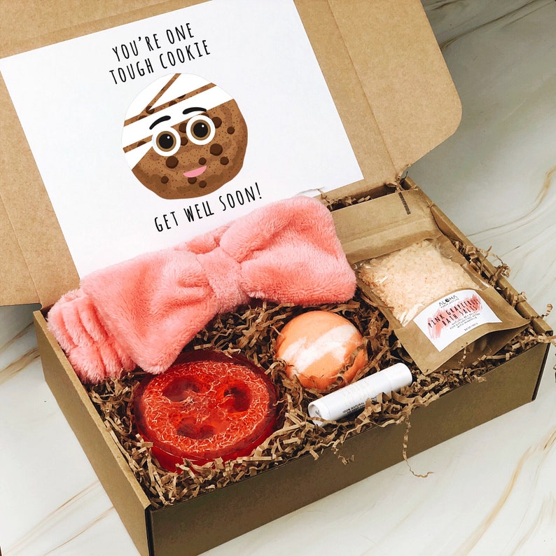 You're One Tough Cookie Gift Box Get Well Care Package Etsy