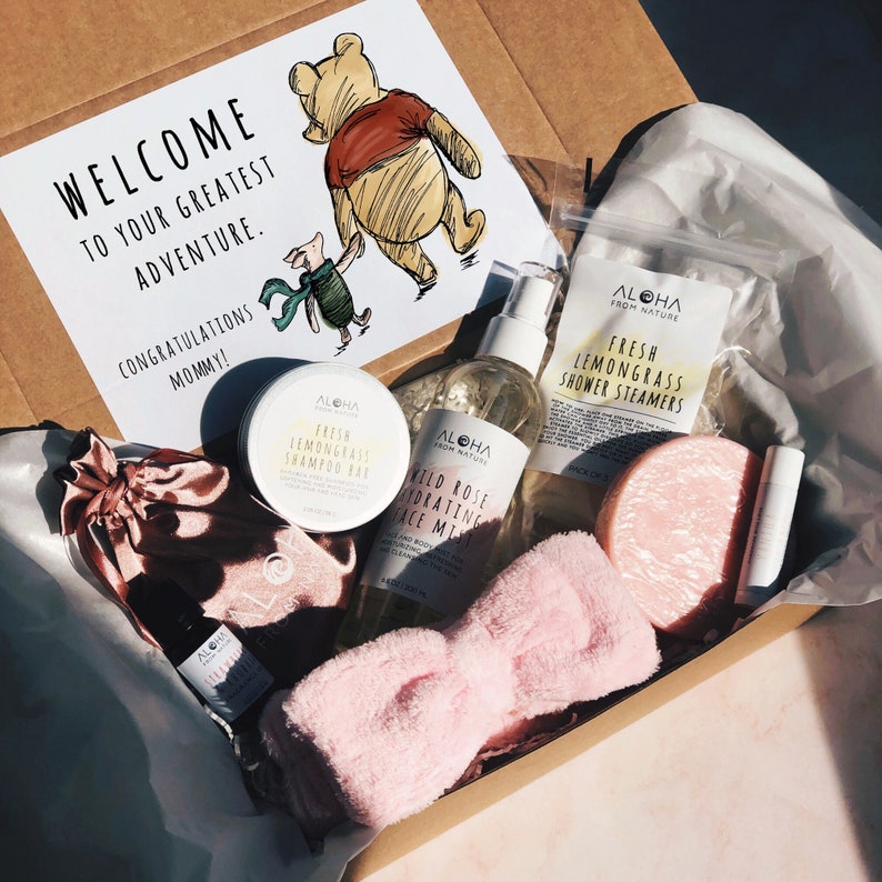 New Mom Gift Basket New Mom Care Package for Her New Mom Etsy