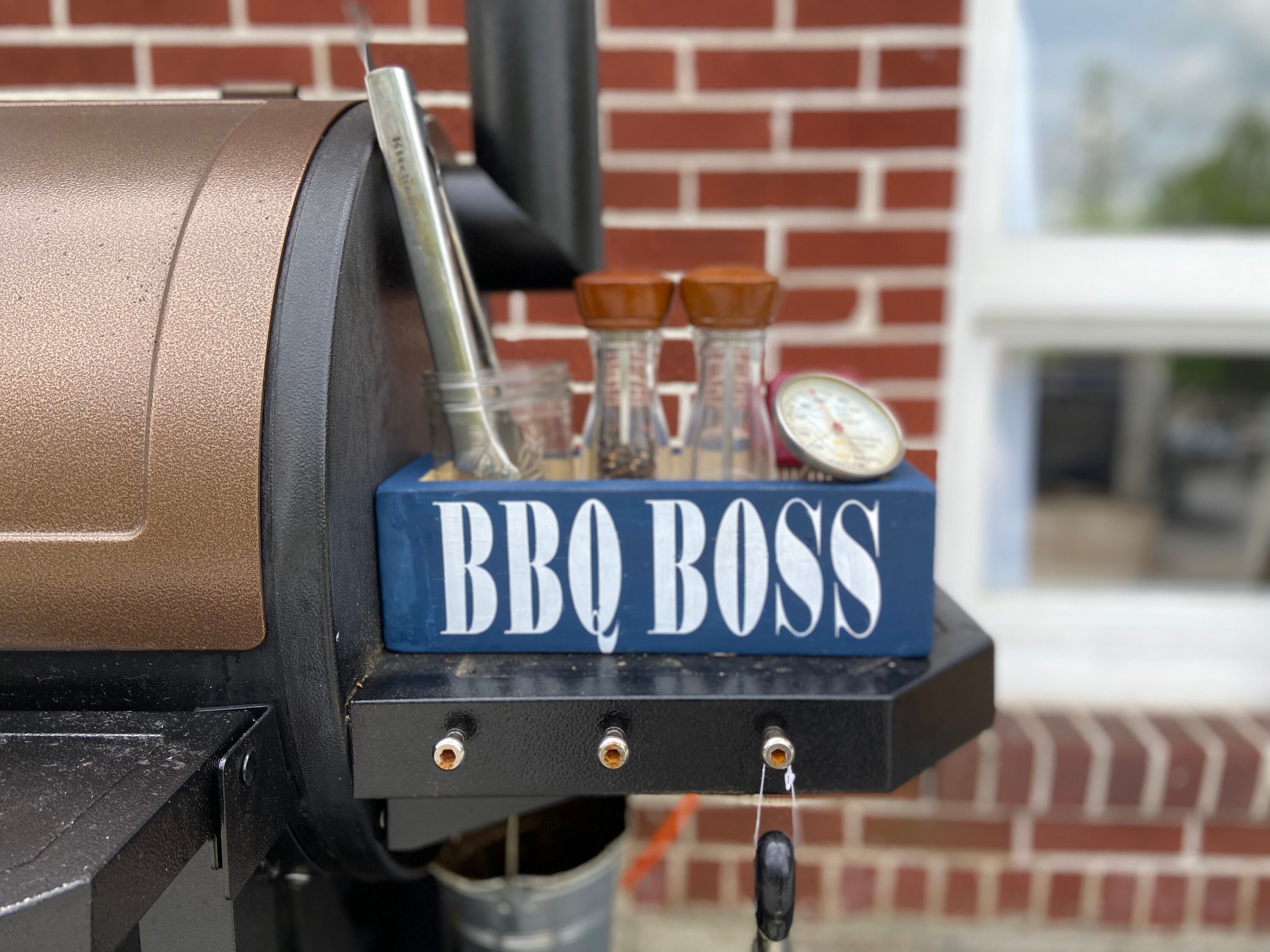 Utensil Box/utensil Holder/grill Caddy/ BBQ Box/ Smores Etsy