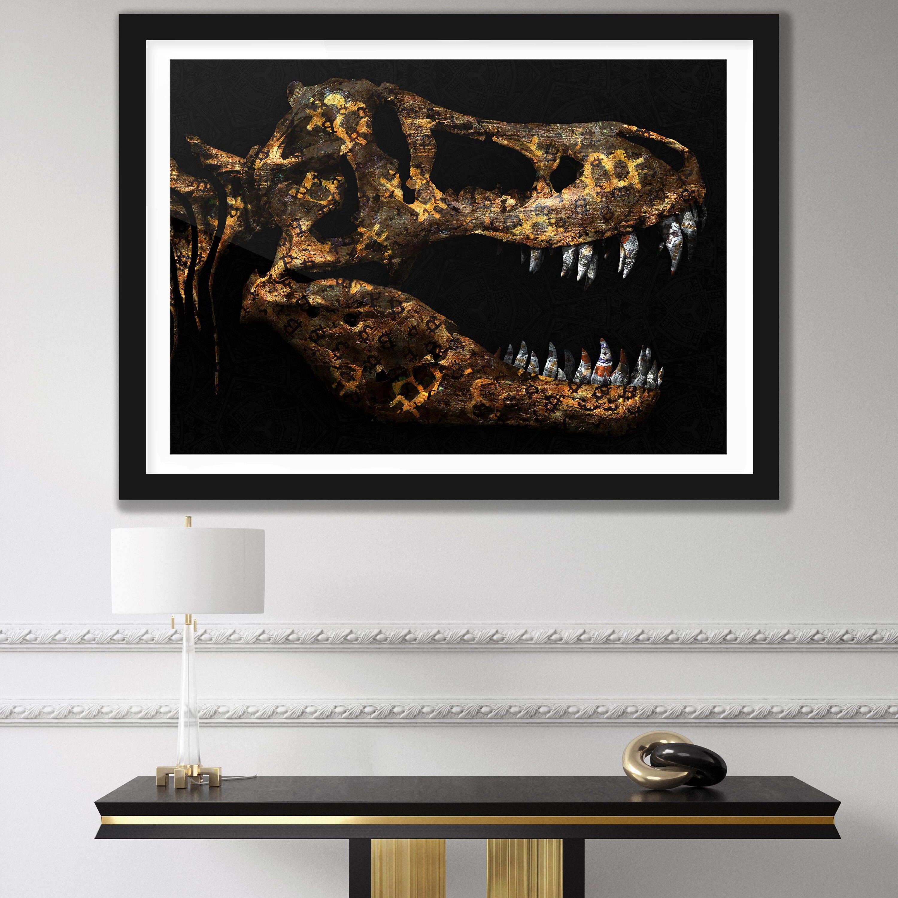 Cryptosaur Artwork / Cryptocurrency Painting / Dinosaur Artwork / Bitcoin  Painting / Crypto Wall Art / Cryptocurrency Gift / Canvas Wall Art - Etsy  México