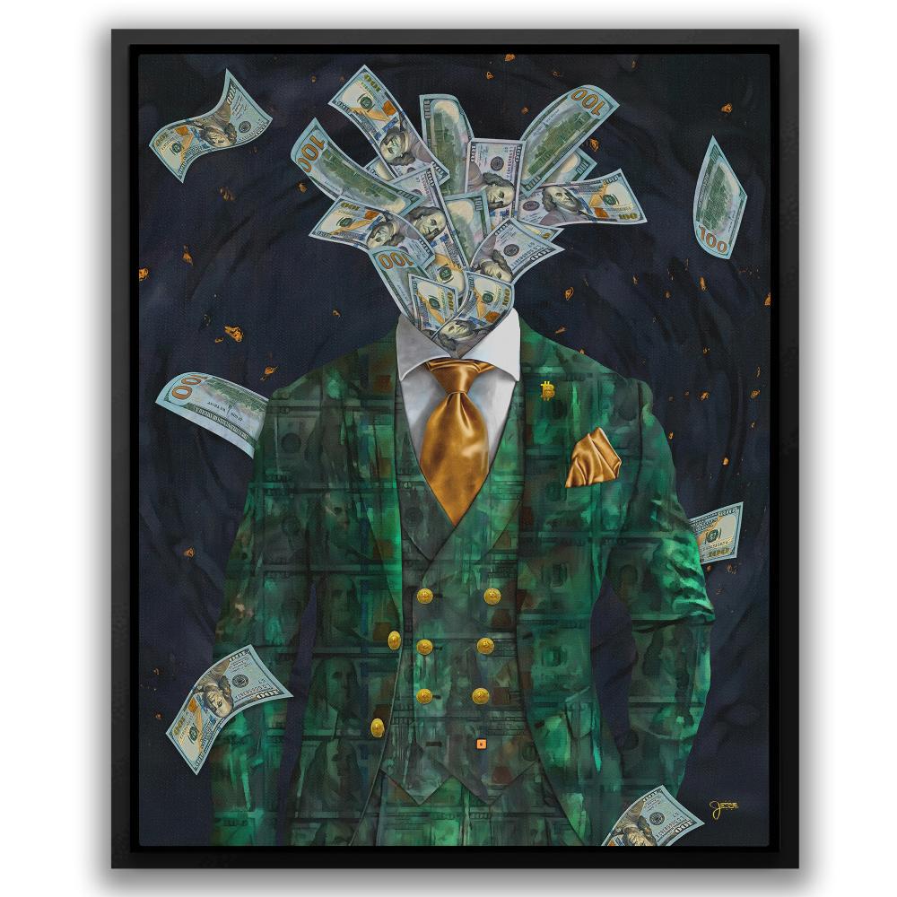 Money on My Mind - Financial Advisor Office Wall Art by the Dope Art - Etsy