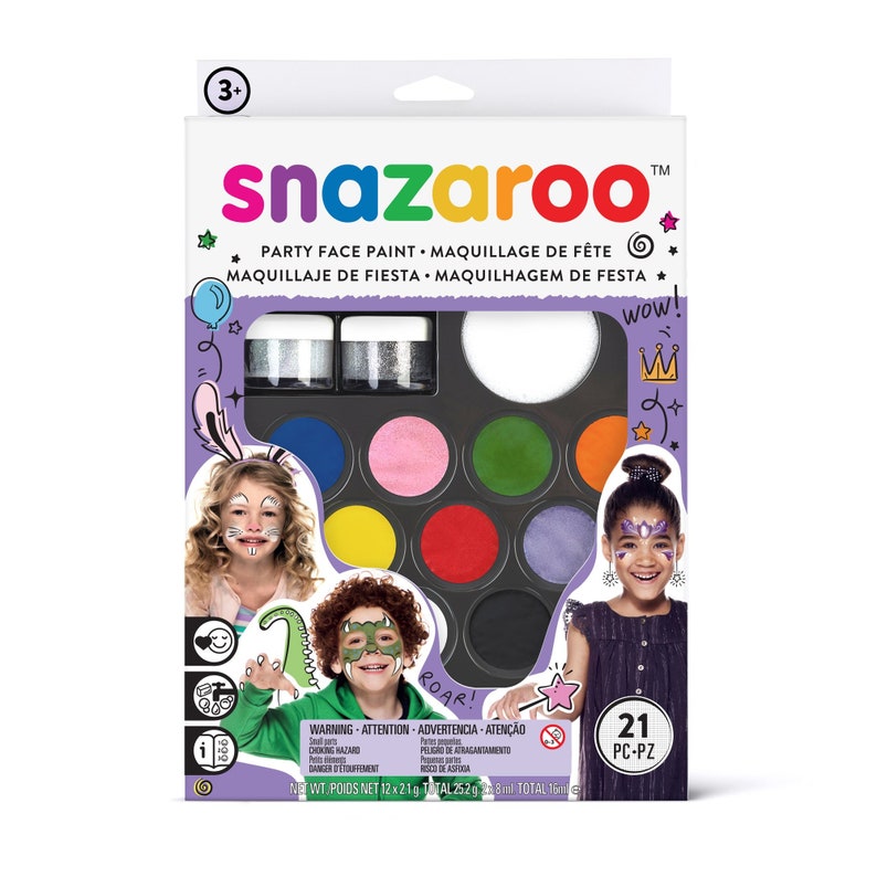 Snazaroo Ultimate Party Pack Face Painting Kit Etsy