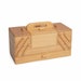 Hobby Gift Sewing Box Cantilever Wood: 4 Tier 