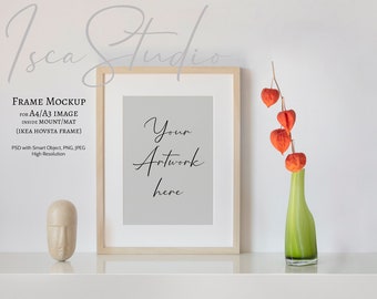 Wooden Frame Mockup A4 A3 Scandi Styled Photography Etsy